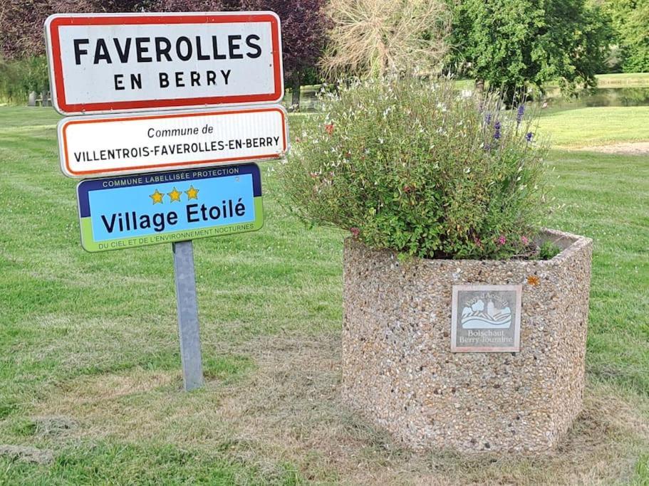 Superbe Lodge 4-8 Pers A 15 Mn Zoo Beauval Faverolles  Extérieur photo